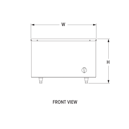 Engineering front view
