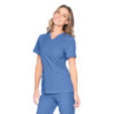 Urbane Align 4 Pocket Scrub Top for Women: Contemporary Slim Fit, Super Stretch V-Neck Medical Scrubs 9167-Urbane