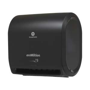 Georgia Pacific, enMotion Impulse, Electronic Roll Towel Dispenser, Black