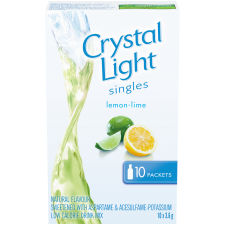 Crystal Light Singles, Lemon Lime