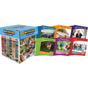 Letters & Sounds Non-Fiction Decodables Boxed Set, Set 1