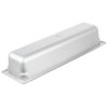 Half-size 4-inch-deep Super Pan® heavy-duty stainless steel steam table pan with flat corners