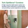 Tork, OptiServe 2-Roll, Coreless Bath Tissue Dispenser, Black