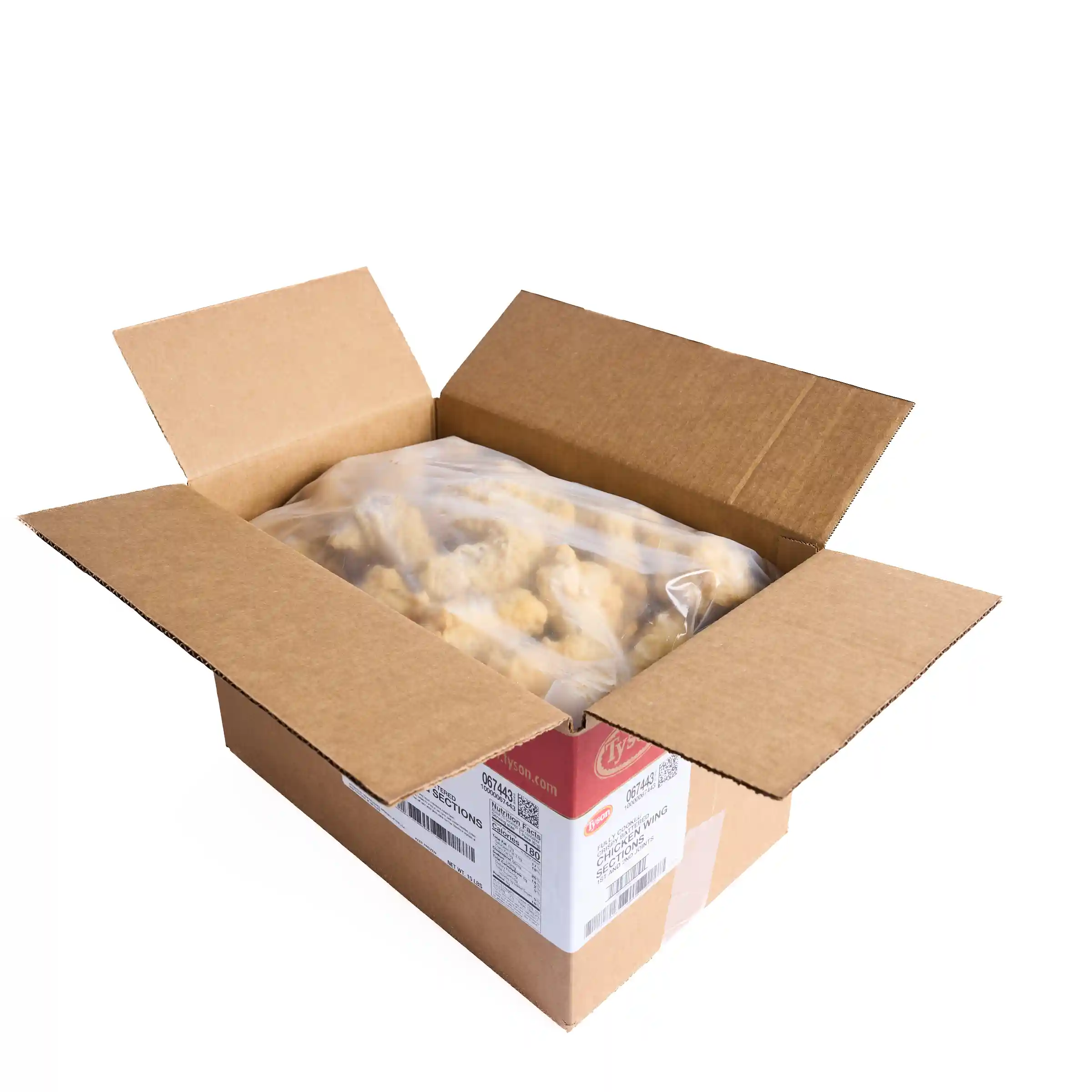 Tyson® Fully Cooked Crispy Battered Chicken Wing Sections_image_4