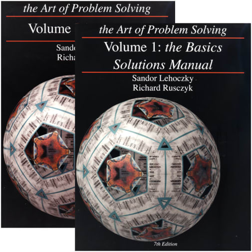 The Art of Problem Solving Volume 1: The Basics Text & Solutions