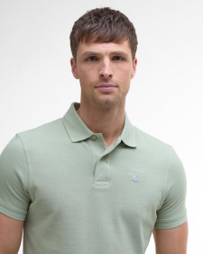Sports Short-Sleeved Polo Shirt Seagrass