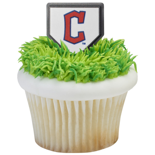 MLB® Home Plate Team Logo Cupcake Rings