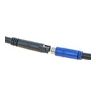 Patch Cord, AV, 8-Pin, Plenum, Black, 50'