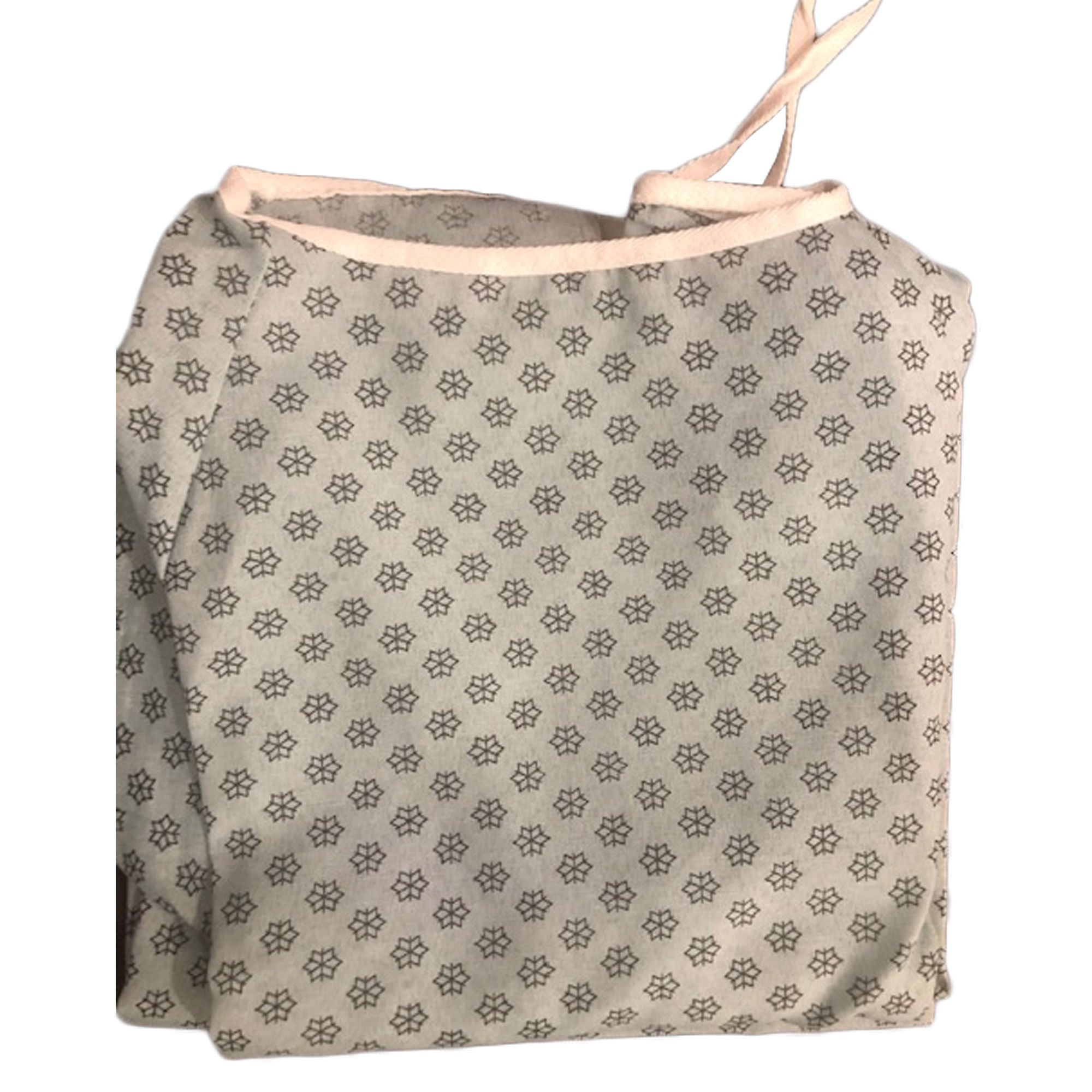 Patient Exam Gown One Size Fits Most Blue Print Reusable