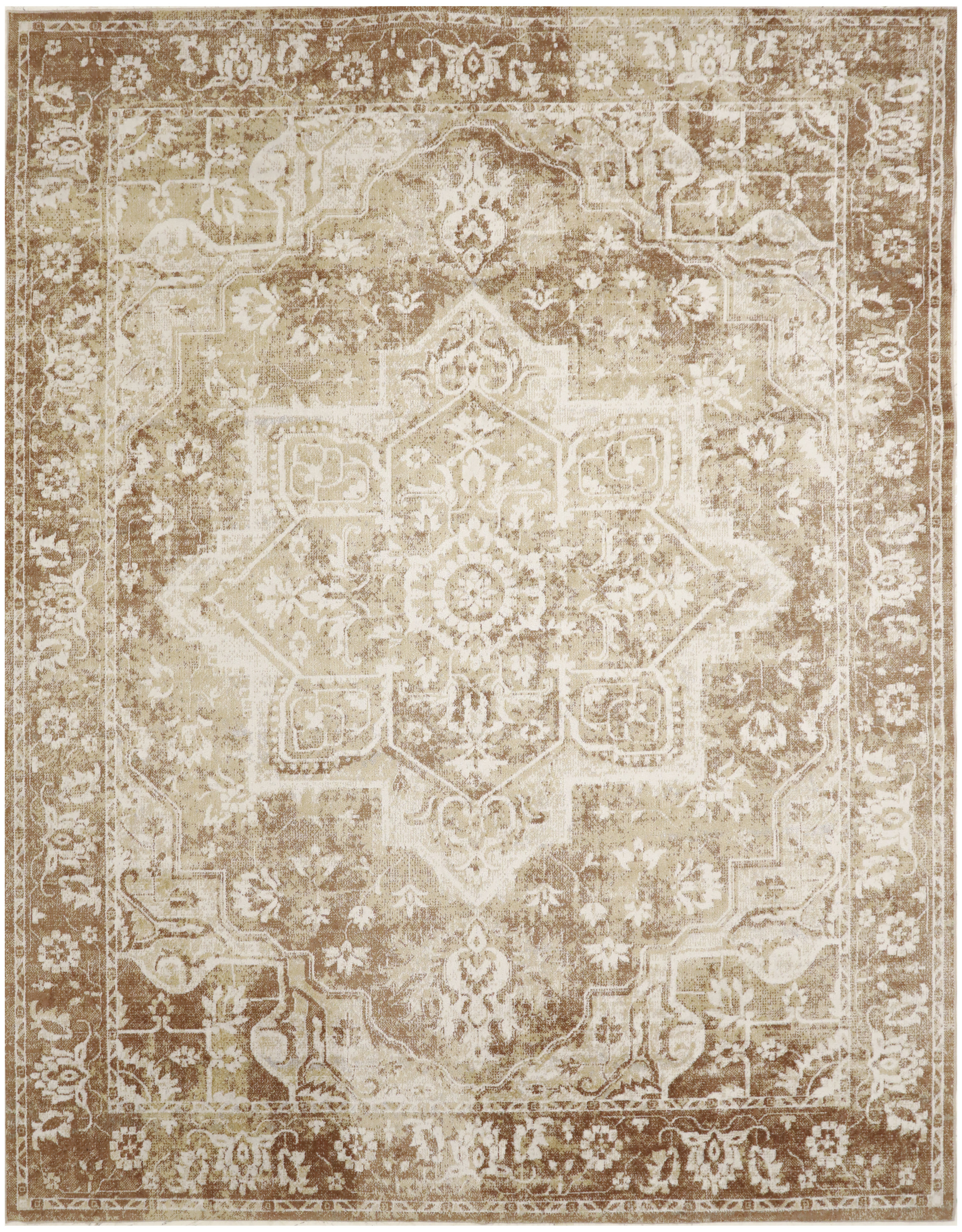 108.00" x 144.00" x .25" Astra Machine Washable Turkey N1868