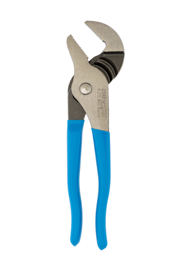 428 8-inch Straight Jaw Tongue & Groove Pliers