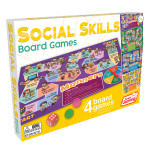 Junior Learning&reg; 4 Social Skills Board Games JRL426