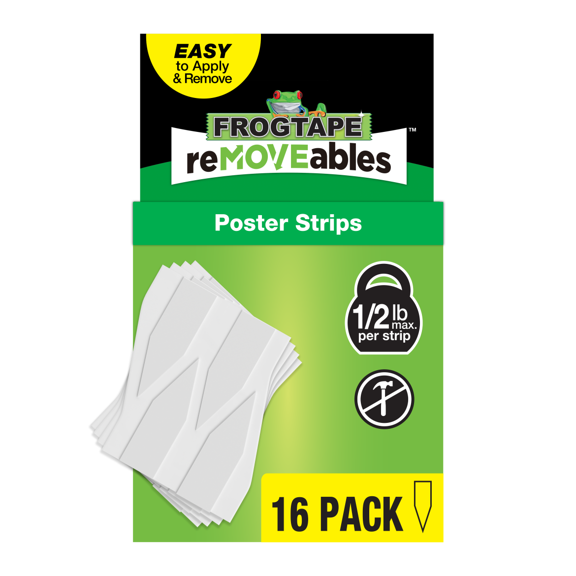 FrogTape reMOVEables<sup>®</sup> Poster Strips Primary Product Image