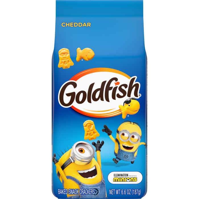 Minions Shaped Cheddar Crackers