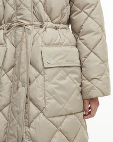 Romilly Quilted Jacket Light Trench/Sky Dress Tartan