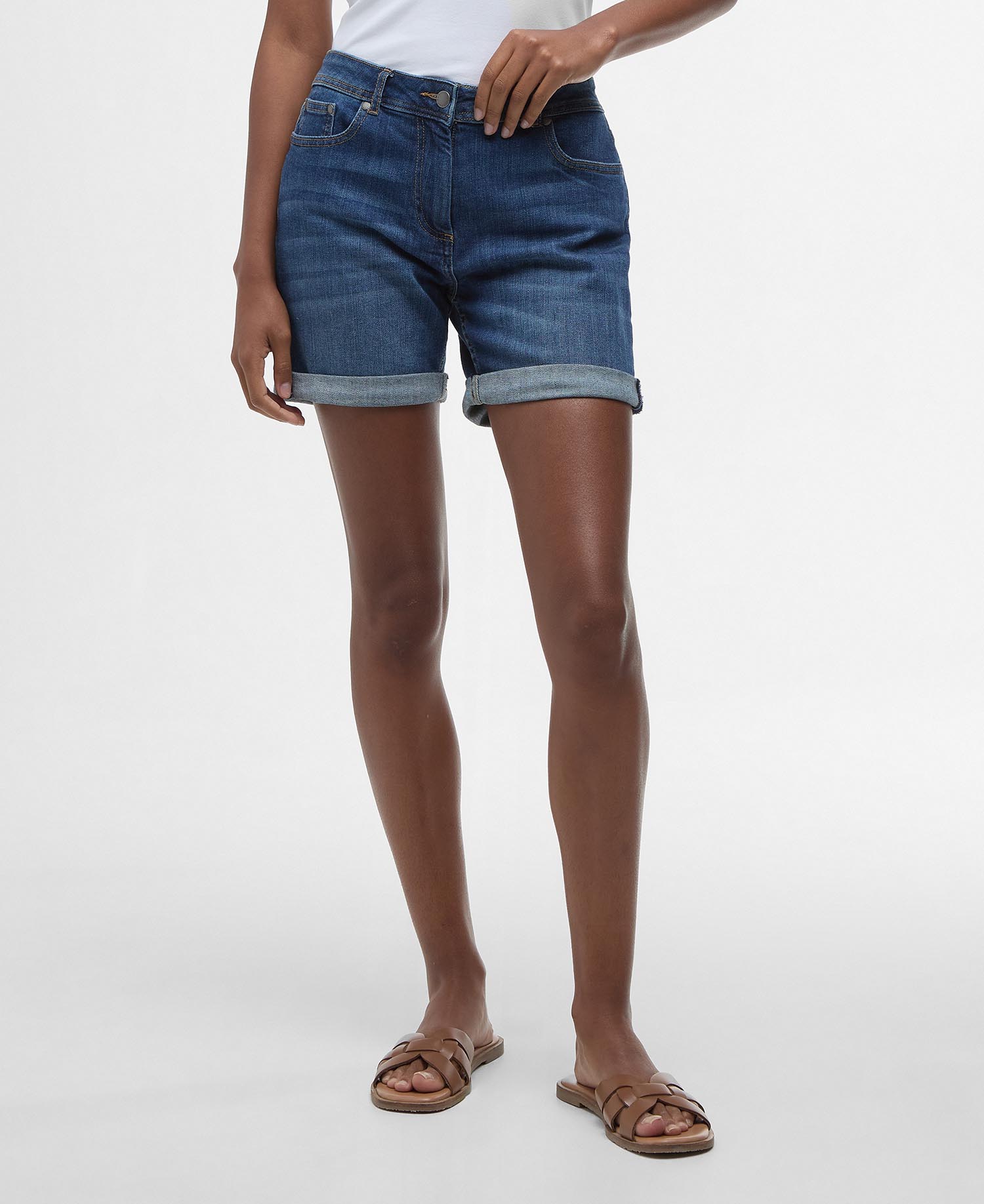 Maddison Denim Shorts image number 1