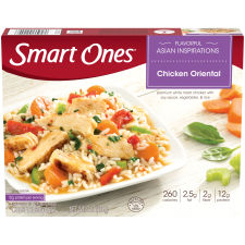 Smart Ones Chicken Oriental with Soy Sauce, Vegetables & Rice, 9 oz Box