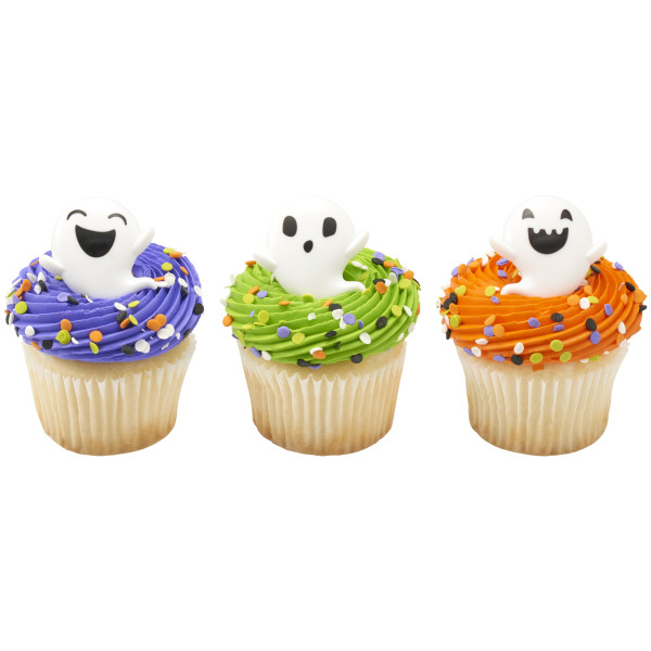 Ghosts Cupcake Rings