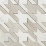 Sterling Row Linen 9×9 Houndstooth Decorative Tile Matte Sterling Row Linen 9×9 Houndstooth Decorative Tile Matte
