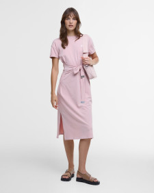 Whitson Midi Dress Pale Mauve