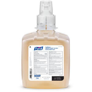 GOJO, PURELL®, Healthcare HEALTHY SOAP® 2.0% CHG Antimicrobial Foam Soap, CS6 Dispenser 1200 mL Cartridge
