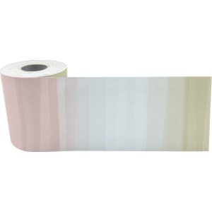 Straight Rolled Border Trim, Cool Tones, 50 Feet