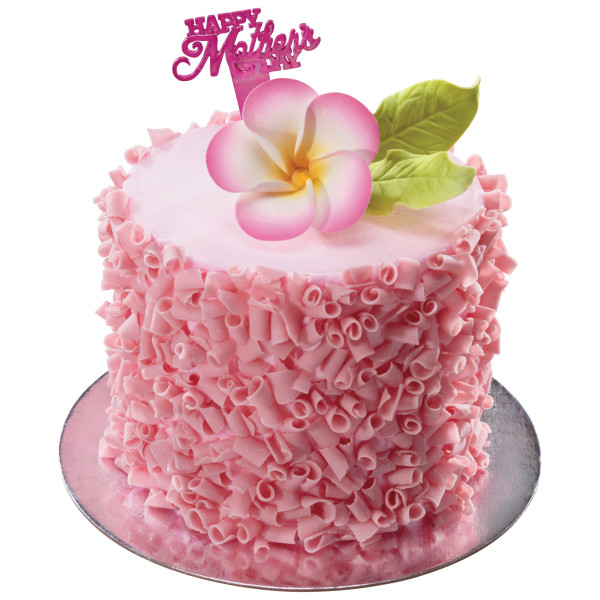 Pink Blossom Curls Chocolate