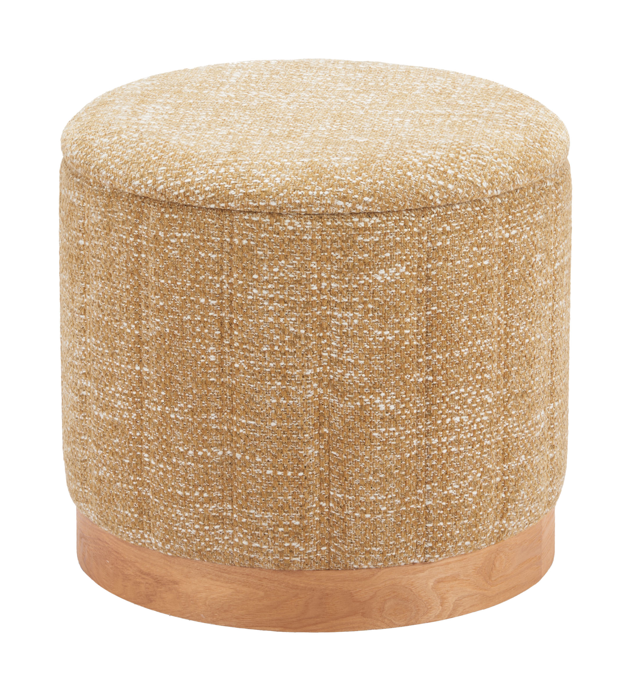 Fije Storage Ottoman Oat Yellow product image