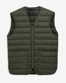 Gilet reversibile in piuma d’oca 