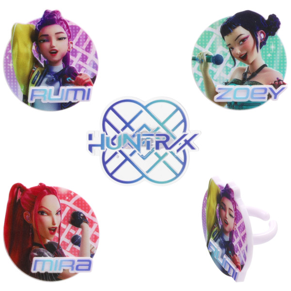 KPop Demon Hunters HUNTER/X Cupcake Rings