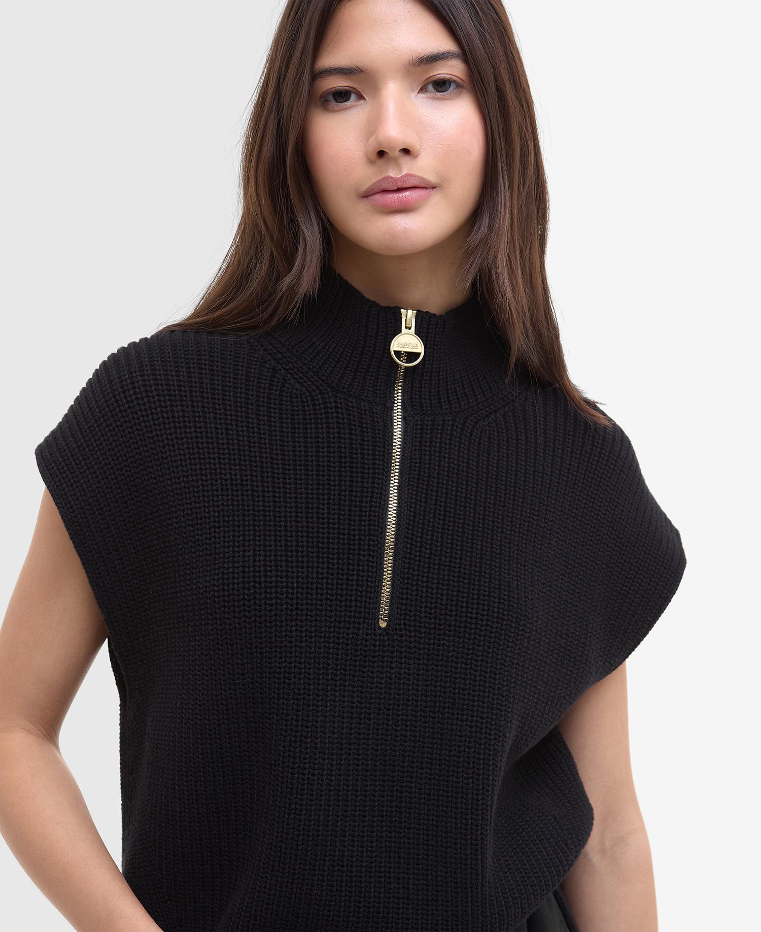 Clara Sleeveless Knitted Jumper image number 3