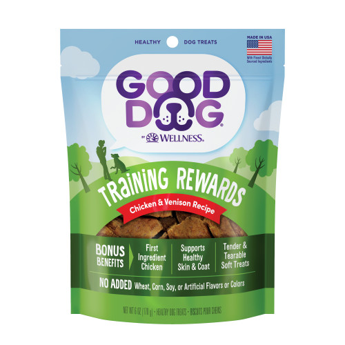 Good Dog Training Rewards Chicken & Venison Front packaging