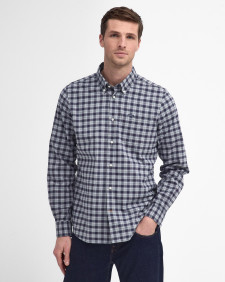 Lomond Tailored Long-Sleeved Shirt Blue Granite
