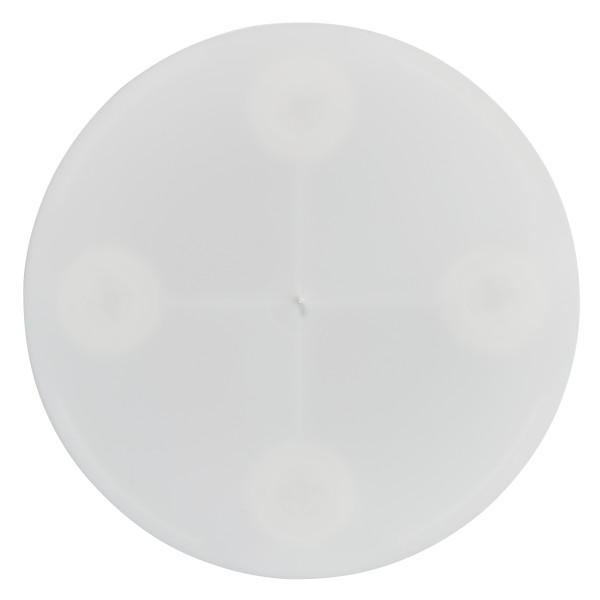 8" Round White Separator Plate