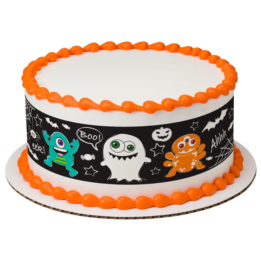 Image Cake Doodle Monster