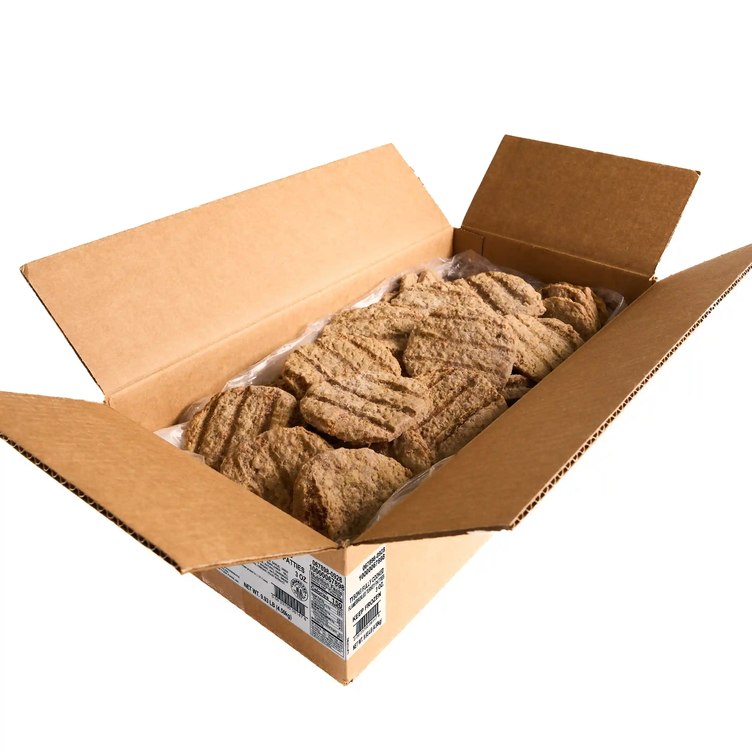 Tyson® Fully Cooked Flamebroiled Turkey Patties, 3 oz. _image_4