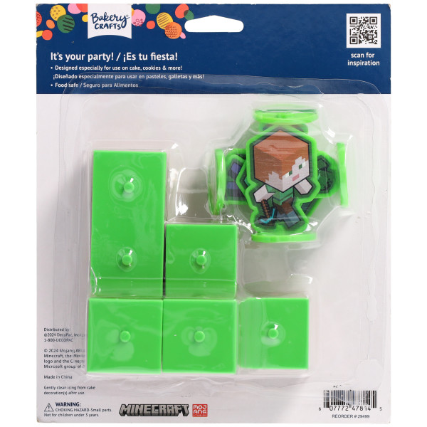 MINECRAFT Mobs Beware! Retail Decorations