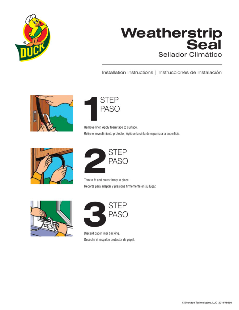 Duck Brand Extra Large Gap Foam Weather Stripping Seal