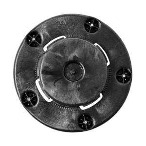 Rubbermaid Commercial, BRUTE, Black, Receptacle Dolly