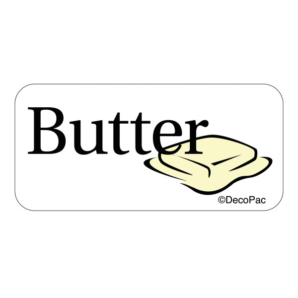 Butter Label PhotoCake® Edible Image® Merchandising Label