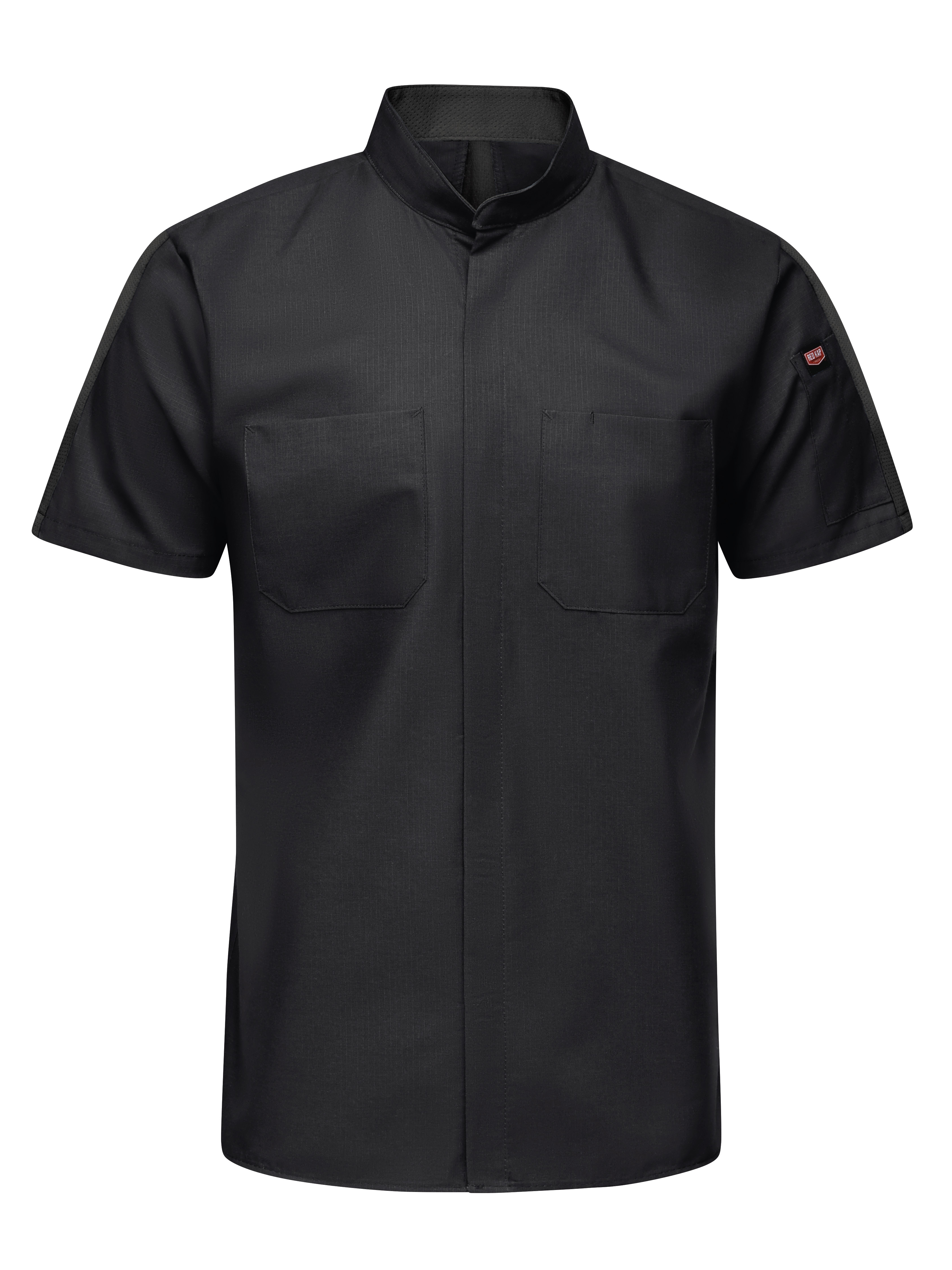 Men‘s Short Sleeve Two Tone Pro+ Work Shirt with OilBlok and MIMIX-Red Kap
