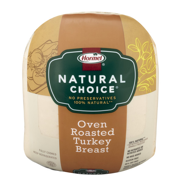 NATURAL CHOICE(r) Oven Roasted Turkey, 2pc . C1C1 - Front Center In Package (Hi Res)