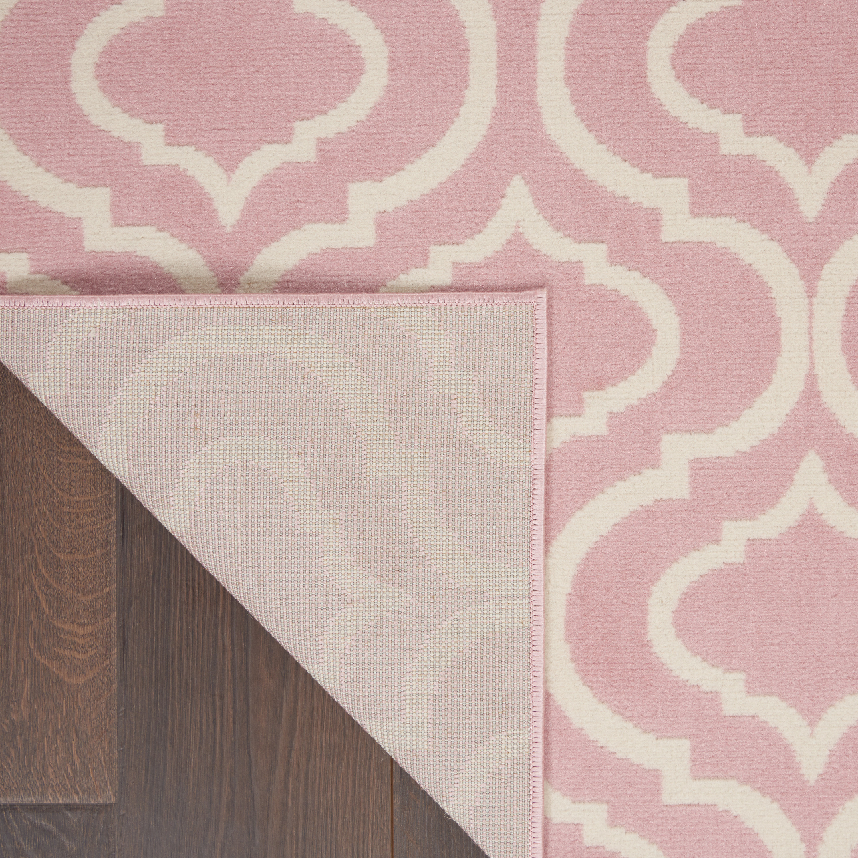 Nourison Jubilant 5'3" x 7'3" Pink Contemporary Indoor Rug