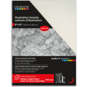 Hot Press Marker Board, 11 x 14 in, White, 3-Pack