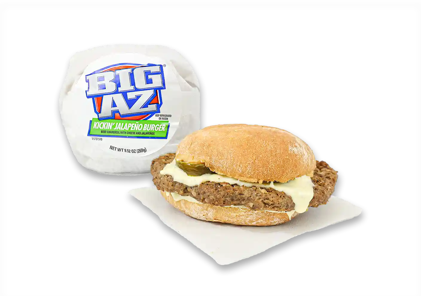 Big AZ® Jalapeno Charbroil Beef Cheeseburger_image_1