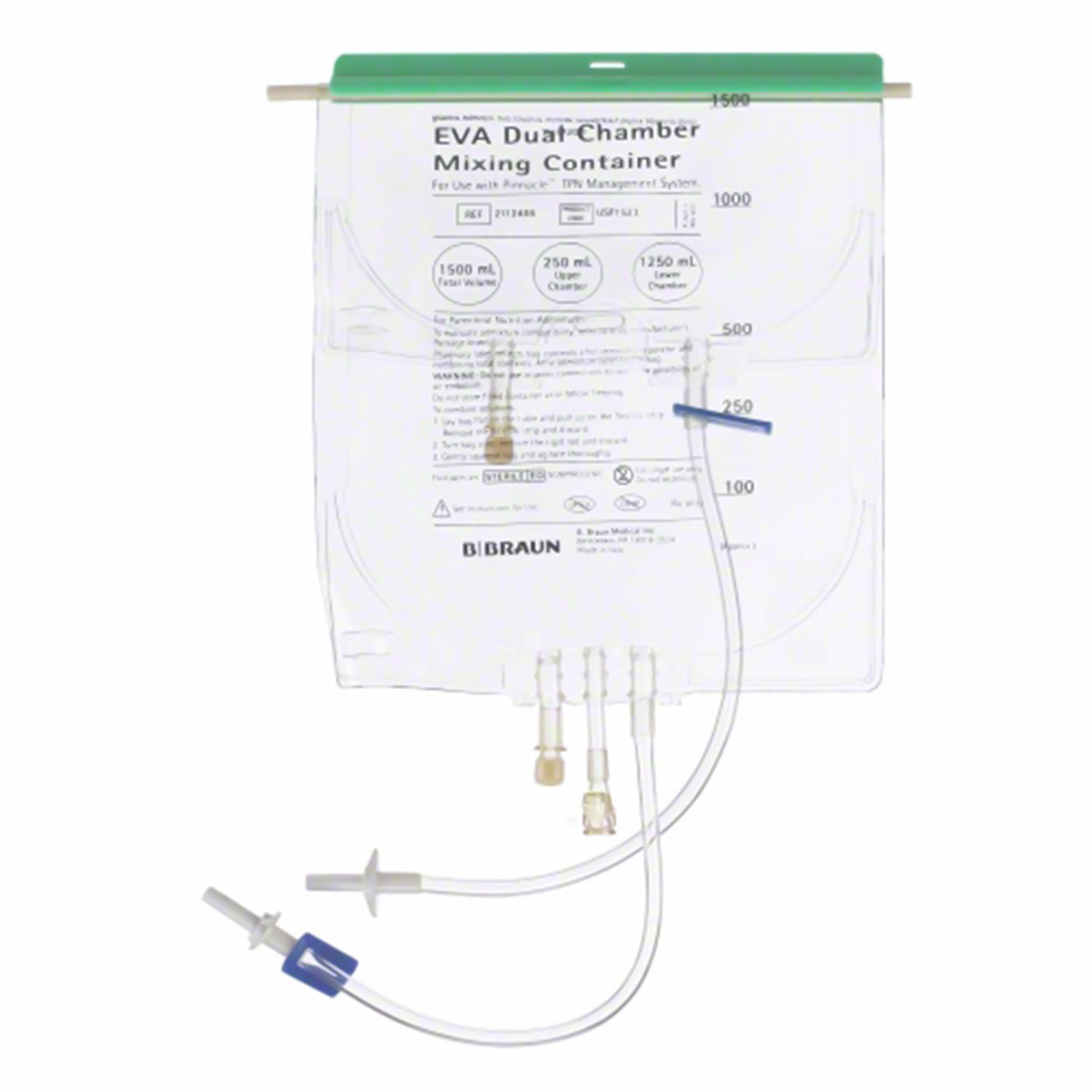 B. Braun CONTAINER, MIXING PINNACLE DUAL CHAMBER (1250+250) (28/CS)