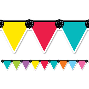 Pennant Party EZ Border, 48 Feet
