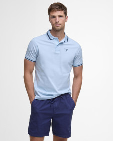 Ferrybridge Lightweight Polo Shirt Ocean Sky