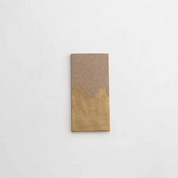 watermark | peaks | gold verdigris | earth 