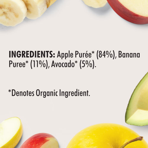  Wattie's® Organic Apple Banana Avocado 120g 6+ months 